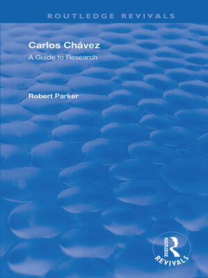 cover image of Carlos Chavez